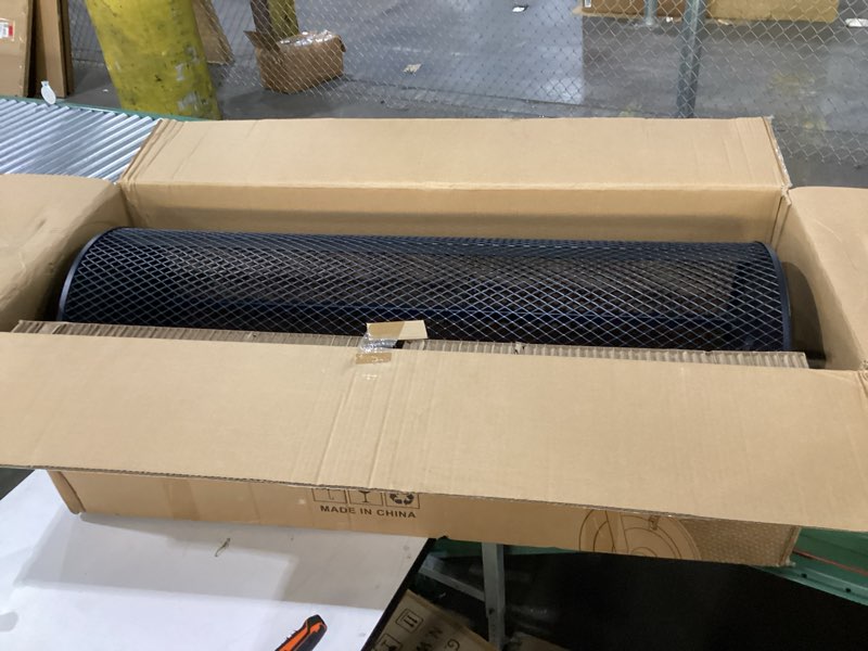 Condition photo showing New/Like New for Walensee 44 Inch Compost Spreader Peat Moss Spreader with Side-Latch Design, Upgraded Large-Capacity Metal Mesh Roller for Lawn and Garden Care, Durable Manure Spreader for Seeding and Fertilizing