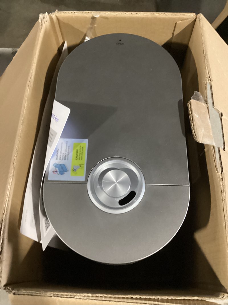 Condition photo showing As Is for DREO 6L Humidifiers for Bedroom, Smart Warm & Cool Mist for Large Room, 60Hr Quiet Runtime for Baby, Plant, Humidity Sensor, Indicator Light, 12H Timer, Google/Alexa, HM713S Silver
