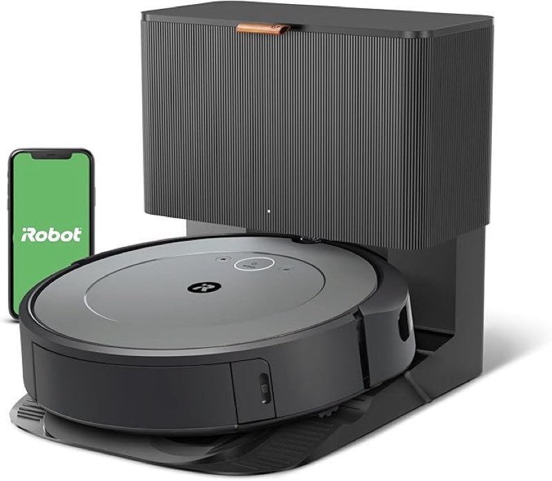 irobot roomba i3+ evo (3554) robot vacuum - self-empty for up to 60 days, clean by room with smart mapping, compatible with alexa, personalized cleaning