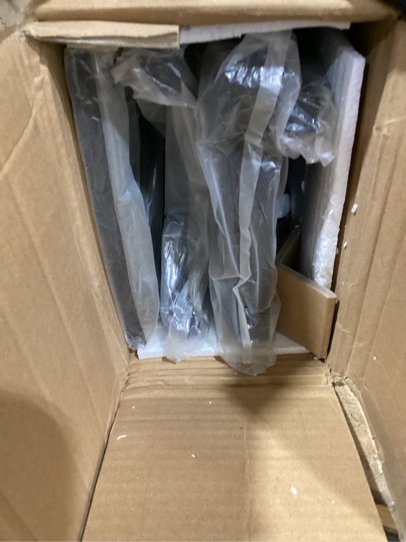 Condition photo showing New/Like New for masupu 70.9" console table with power outlet, modern narrow long sofa table behind couch, skinny entry table, industrial sofa table with metal frame for hallway, living room, classic black 8" w x 70.9" l x 31.7" h classic black-outlet