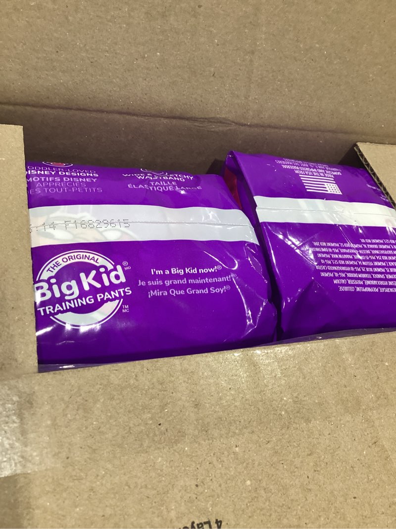 Condition photo showing New/Like New for Pull-Ups Girls' Potty Training Pants, Size 3T-4T Training Underwear (32-40 lbs), 112 Count (4 Packs of 28) 3T-4T 112