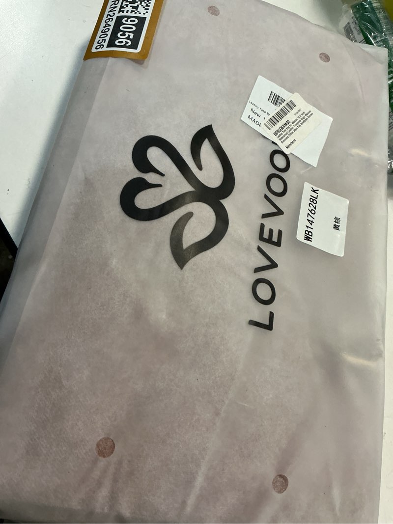 Condition photo showing New/Like New for lovevook laptop tote bag for women,15.6 inch waterproof computer bags women business office work bag briefcase, brown 15.6 inch brown 15.6 inch