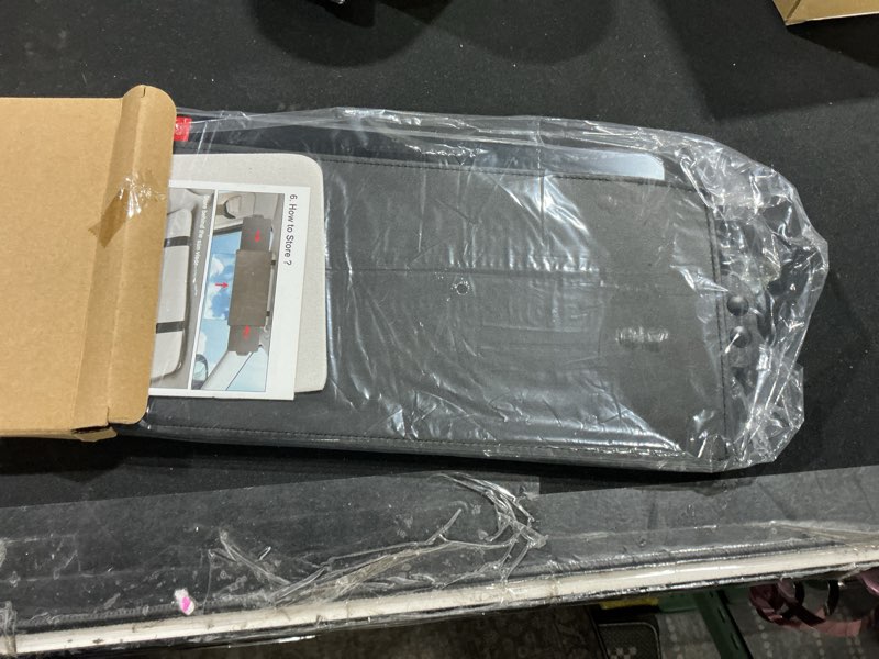 Veharvim Sun Visor Extender for Car (Polarized, UV400, PC Lens, 2 Side Sunshade), Car Visor Extender