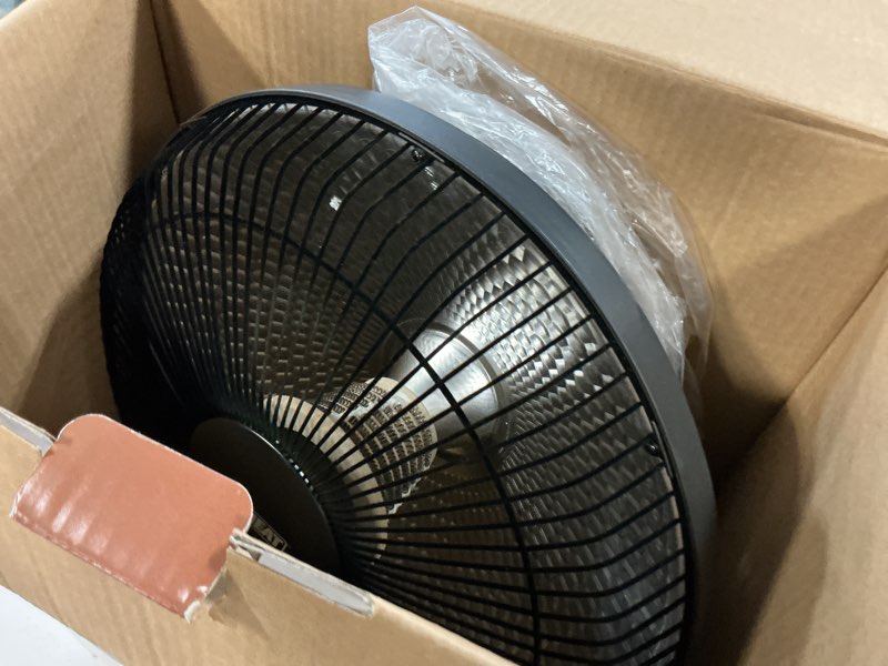 Condition photo showing Good Condition for ez-heat 1,000-watt indoor parabolic dish space heater with 70-degree wide oscillation and dual heat settings, adjustable tilt, tip over switch & overheat protection sensor, mt-bfgd-8c