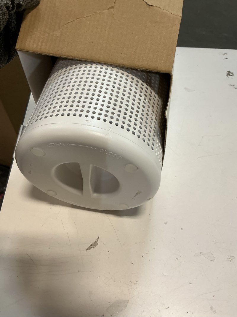 Condition photo showing As Is for Air Purifiers for Bedroom, FULMINARE H13 True HEPA Air Filter, Quiet Air Cleaner With Night Light, Portable Small Air Purifier for Home, Office, Living Room White 1 Pack