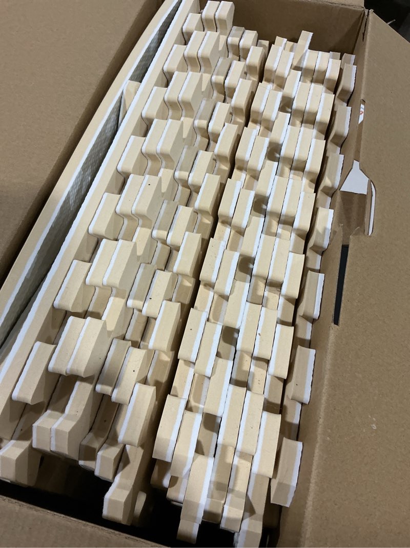 Condition photo showing Good Condition for Premium Soft Foam Baby Play Mat 5.5 x 3.9 ft, Easy to Clean, 0.5” Thick – Modern Terrazzo Design for Playrooms and Home Décor Camouflaged Terrazzo