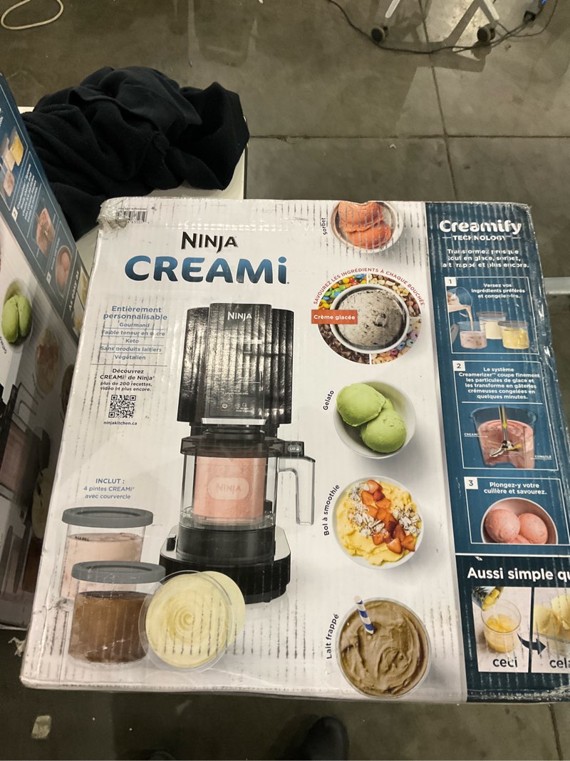 Ninja CREAMi Ice Cream Maker, 7 One-Touch Programs, Creamify Technology, Makes Ice Cream, Sorbet, Mi