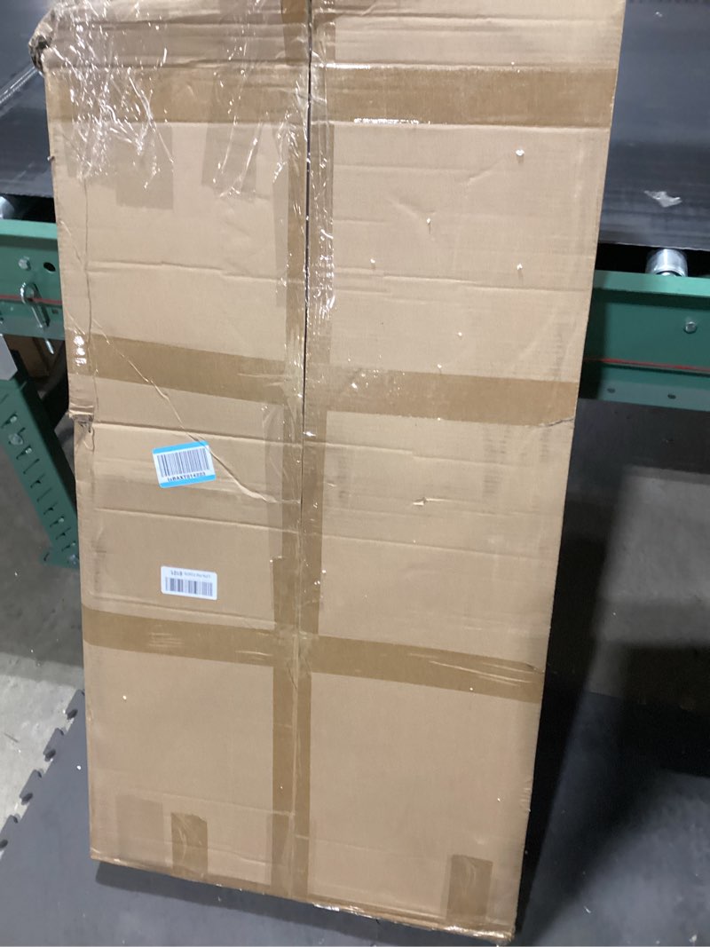 Condition photo showing As Is for Volleyball Setter Training Equipment Net with Portable Cart with Wheels, Volleyball Practice Equipme