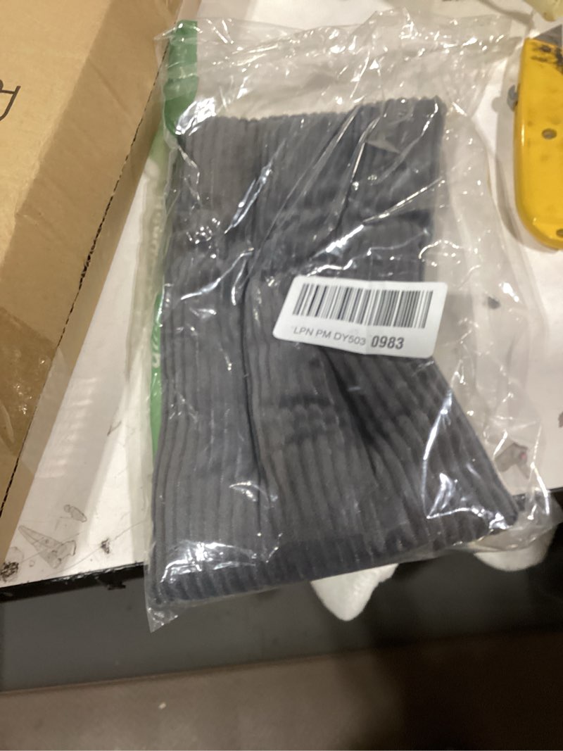 Condition photo showing New/Like New for microwave heating pad 6 x 12 heating pad microwave, microwave bean bag heating pad for neck and shoulders, moist heat pack pillow warm compress for knee, muscles, joints, abdomen (dark gray) 6 x 12" dark gray - 1 pack