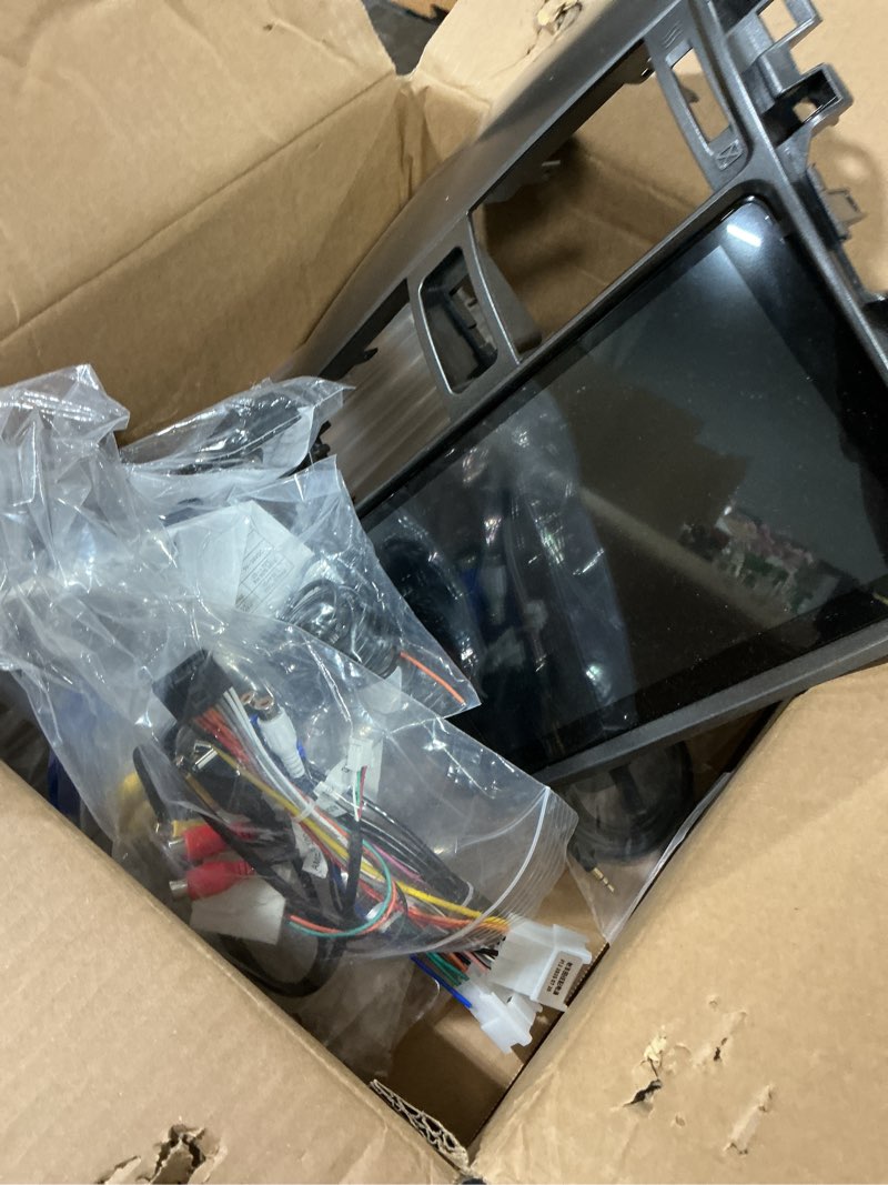 Condition photo showing Good Condition for Hikity for Toyota Corolla 2009-2013 Android 13 Car Stereo Wireless Carplay, 8 Core 4+64GB 9 Inch IPS Touchscreen Android Auto Car Radio Receiver with 59 Themes Customize APPs Support GPS Navigation 8 Core 4+64G(DSP)