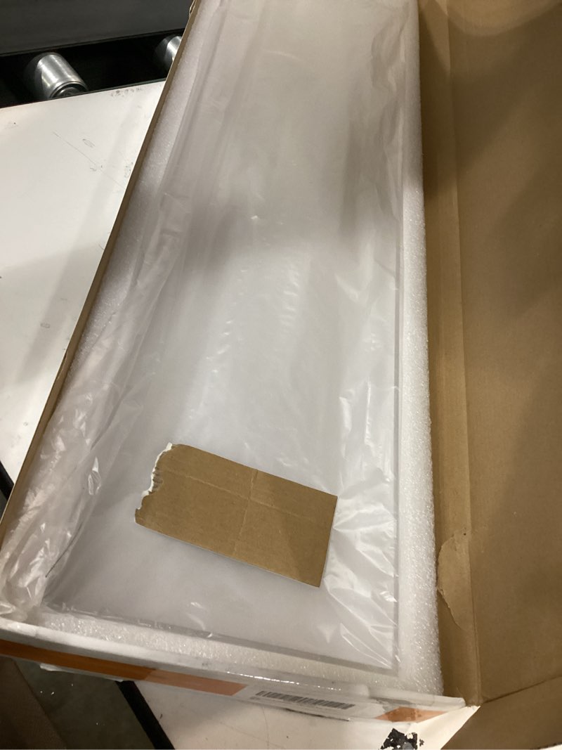 Condition photo showing Good Condition for SHUNLI Clear Bathtub Caddy Tray, Bath Tub Tray Shelf Table, Bathroom Shower Caddy Tray, Acrylic Transparent With Visible Edge
