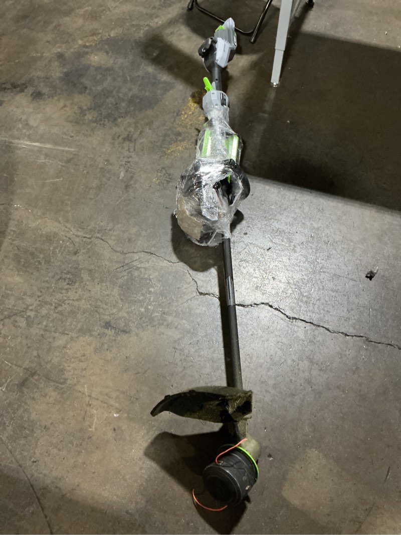 Condition photo showing Good Condition for ego st1510t 15-inch 56-volt lithium-ion cordless string trimmer with aluminum shaft included, 15in powerload/telescopic, black (battery nd charger included)