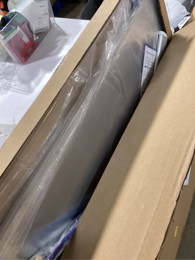 Condition photo showing Good Condition for develop magnetic white board dry erase, 32 x 44 inch, dry erase board aluminum frame for wall, hanging whiteboard with detachable marker tray for planning, kitchen, memo, school, home, office