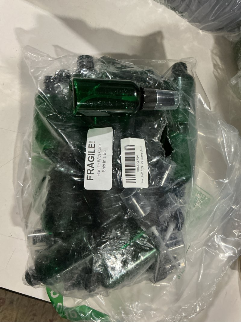 Condition photo showing Good Condition for juvitus (24 pack) 2 oz green boston round plastic bottle with black treatment pump