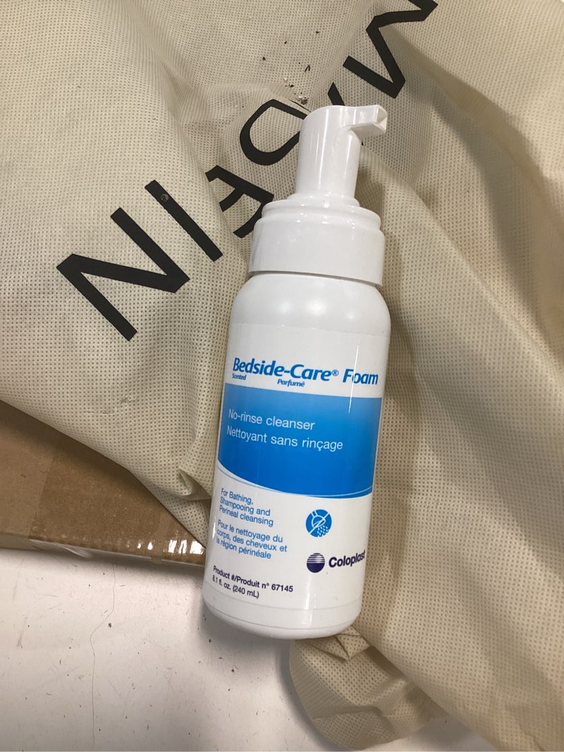 Rinse-Free Shampoo and Body Wash 8.1 oz. Pump Bottle Unscented, 67146 - Sold by: Pack of One