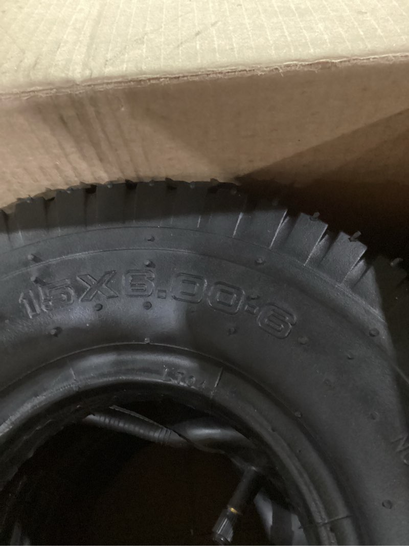 Condition photo showing Good Condition for inflatable tire and tube set