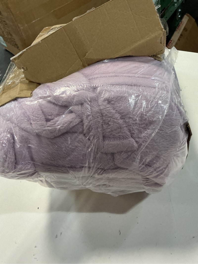 Condition photo showing Good Condition for BEDELITE Flannel Sheets King Size Lavender - Super Soft Fleece Sheets Set Fluffy Extra Plush, 4 Piece(Include Fitted Sheet, Flat Sheet, 2 Pillowcases) Lavender King