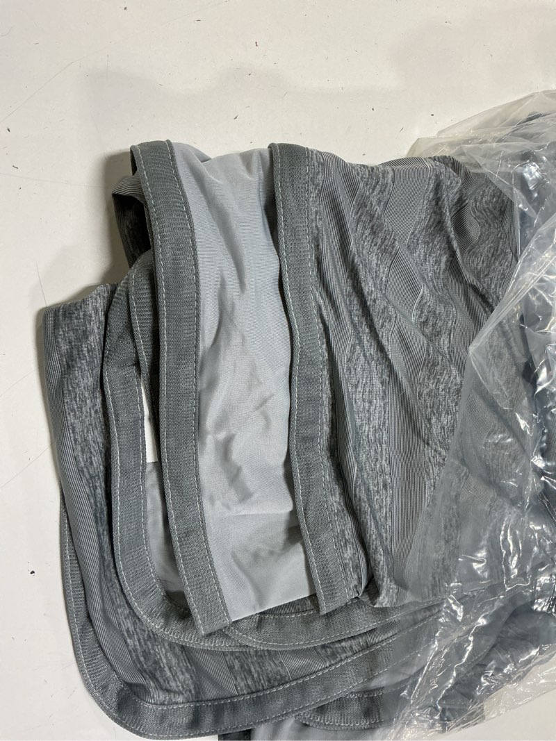Condition photo showing Good Condition for emme cooling blankets queen size (90"x 90") for hot sleepers, summer bed blanket, thin light bedspread coverlet for night sweats, double sided keep body cool, grey cold blankets for sleeping queen(90"x90") 07-striped grey