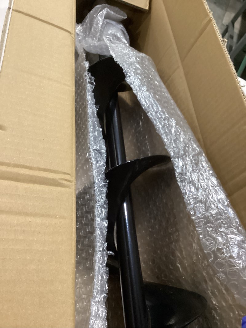 Condition photo showing New/Like New for 6-inch Auger Bit 3/4-inch Inside Diameter Gas Driven Auger Bit for Rear Fence Hole Digger 6Inch