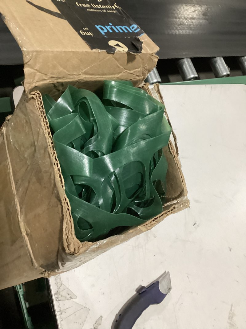 Condition photo showing New/Like New for potatolife plastic mesh fence safety fence, 4'x100' roll with 100 zip ties, resuable temporary netting for garden fencing, construction, snow fencing, animal barrier, poultry, deer, patio, green 8.73 lb/roll green