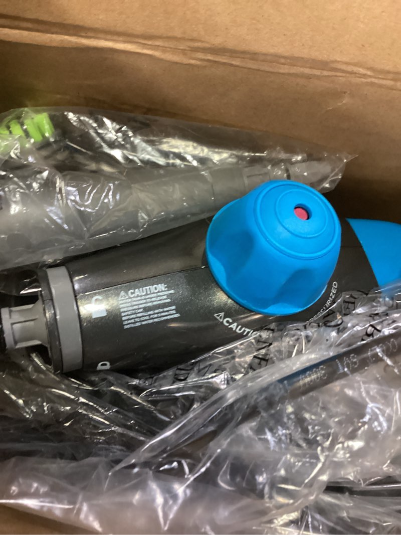 Condition photo showing Good Condition for bissell steam shot omni pressurized handheld multi-surface natural portable steam cleaner with 7 tools for tile, grout, windows, bathrooms, kitchen, auto