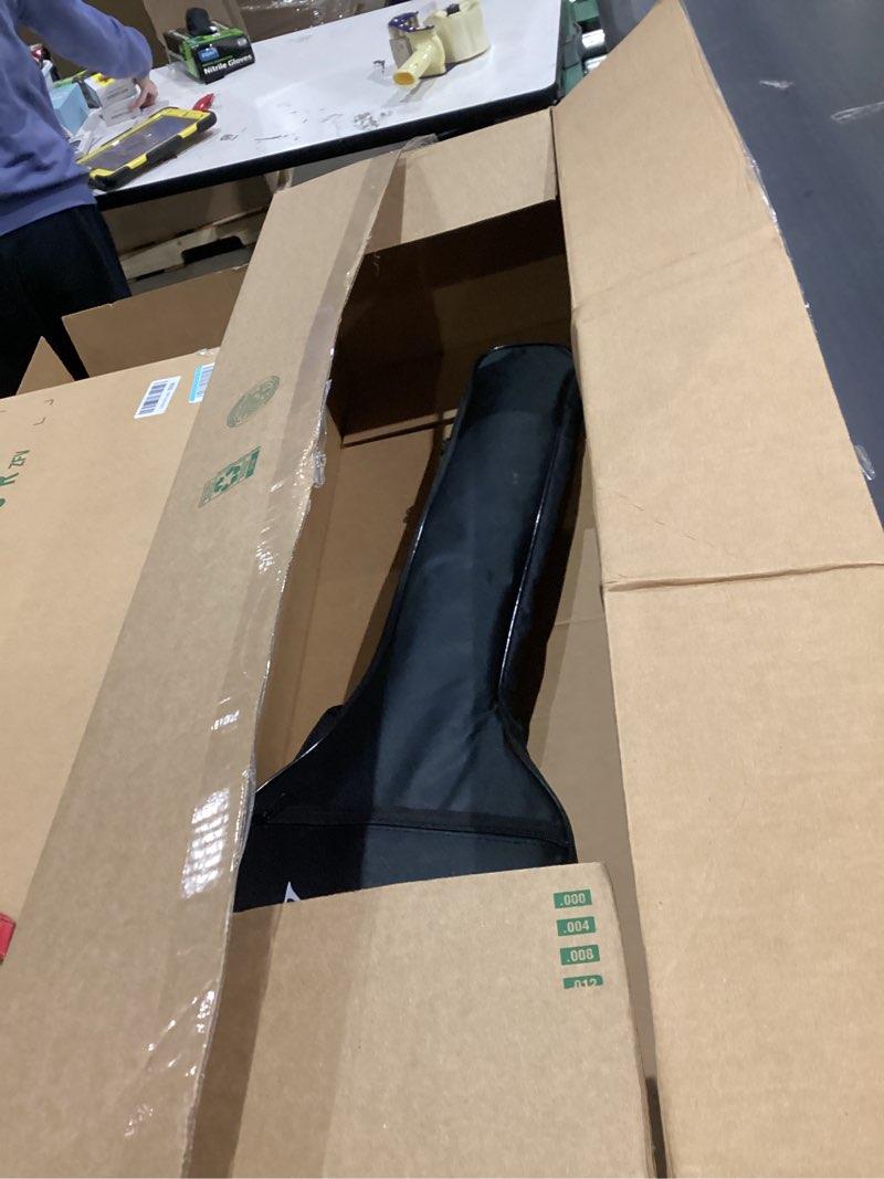 Condition photo showing New/Like New for 5 String Banjo Mini - Mulucky 26 Inch Travel Banjo Sapele Body Closed Solid Back Beginner Kit With Gig Bag Picks Strings Strap - B806