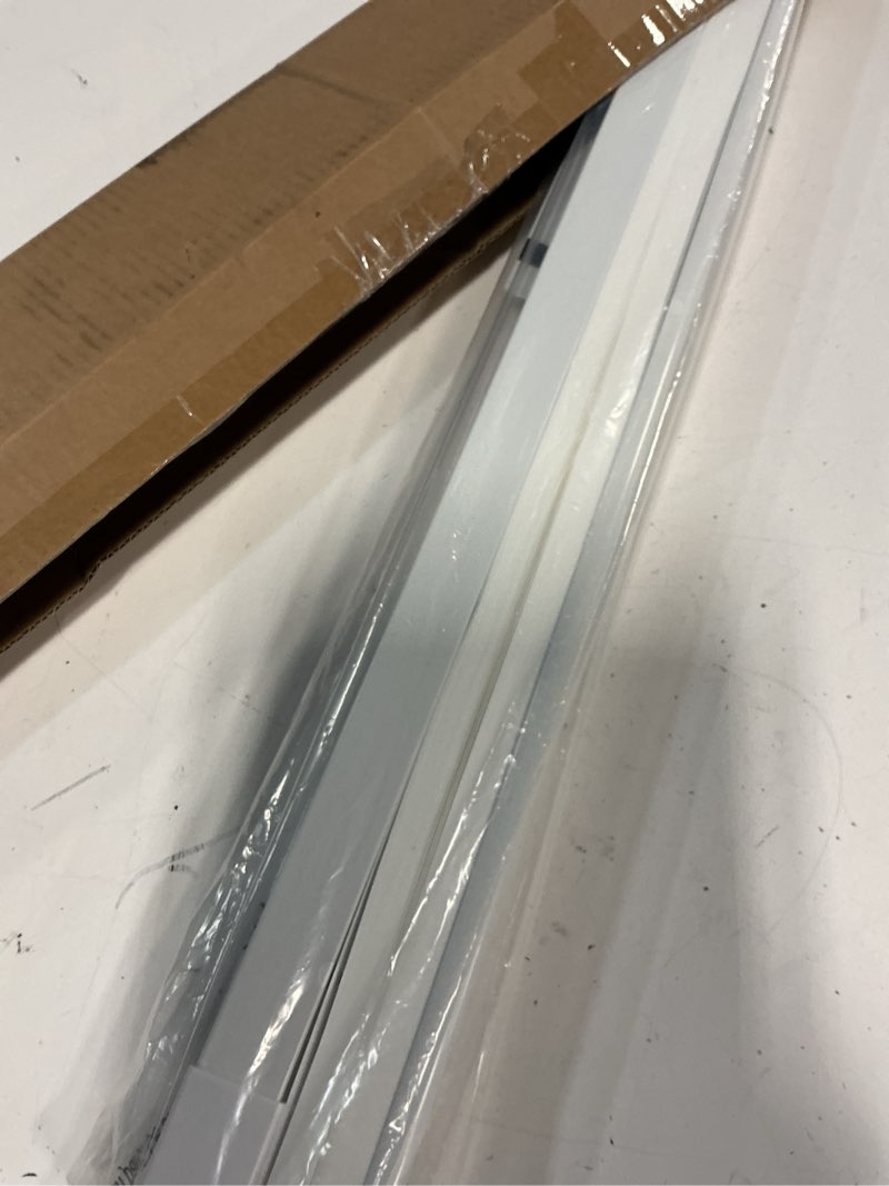 Condition photo showing Good Condition for lazblinds cordless cellular shades, no tools no drill light filtering honeycomb shades pleated blinds for windows, 31'' w x 48'' h, white light filtering-white 31'' w x 48'' h