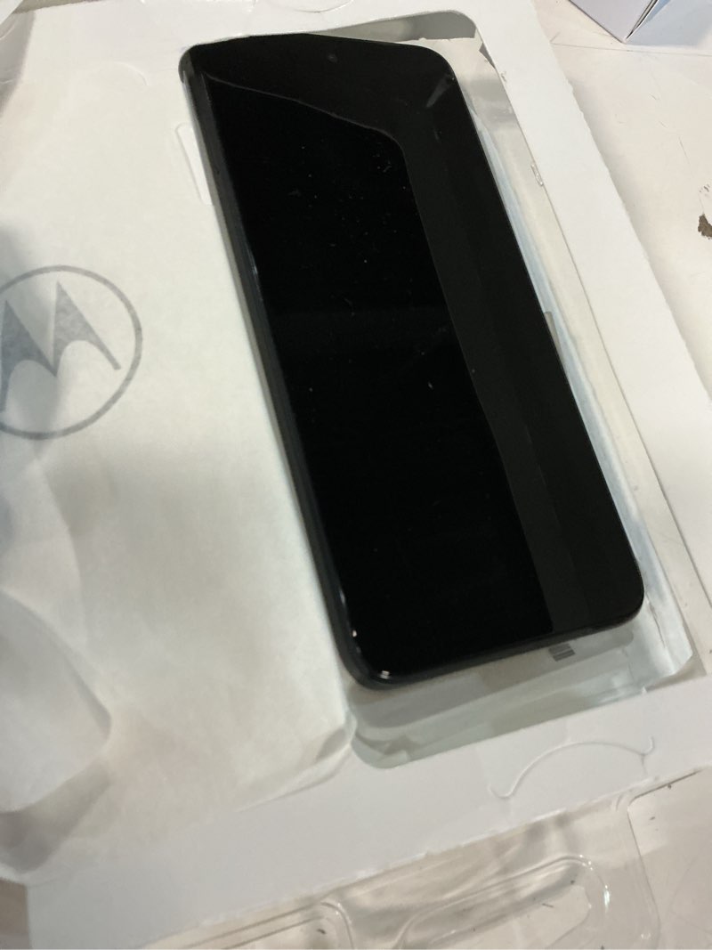 Condition photo showing As Is for mobile motorola moto g power 5g 2024, 128gb, black - prepaid smartphone *** working condition verified. no network or connectivity tests were performed. bidder be advised ***