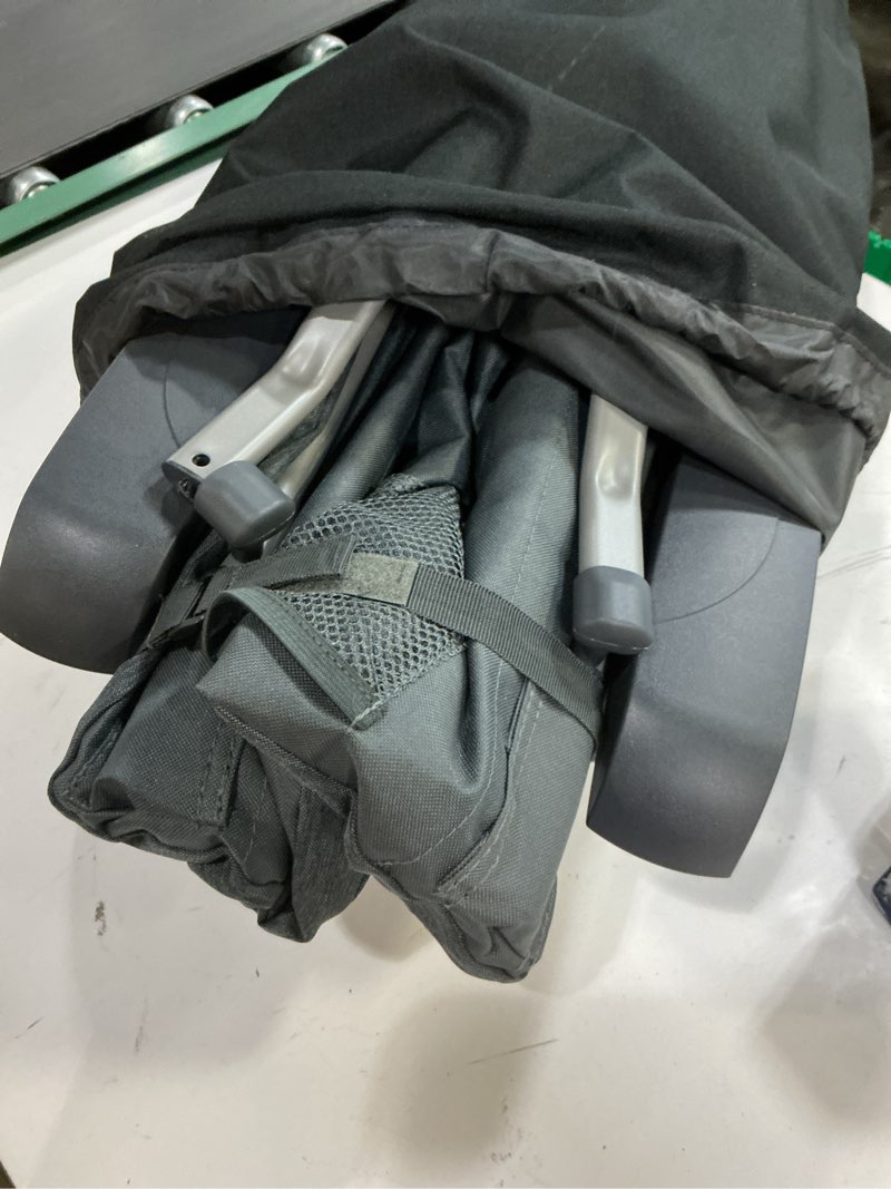 Condition photo showing Good Condition for Folding Camping Table Portable Pinic Table 2 Level Height Adjustable Roll-up Tables Aluminum Foldable Camp Table with Storage Bag 4-6 Person Large Tables for Outdoor Indoor Hiking Camp BBQ Beach