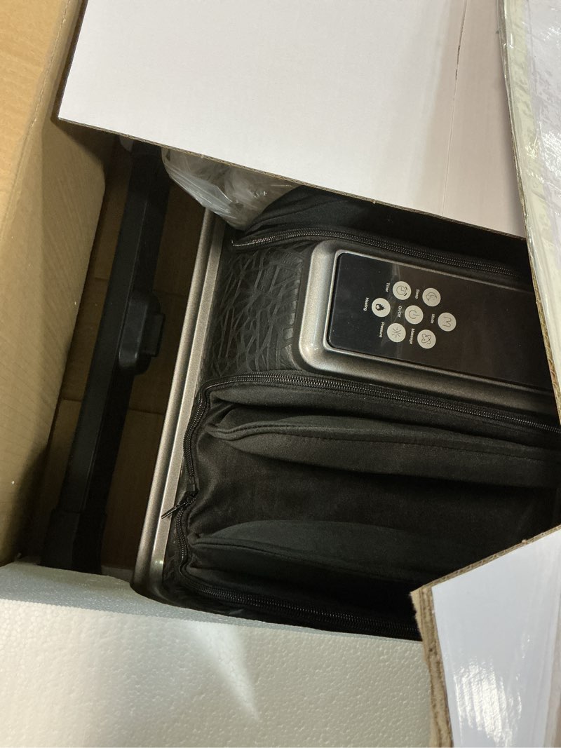 Condition photo showing Good Condition for caresky® foot massager with heat, fsa?hsa eligible, shiatsu foot massager for plantar fasciitis, neuropathy, circulation and pain relief, deep kneading for foot calf gifts for women men mom dad fm901-grey