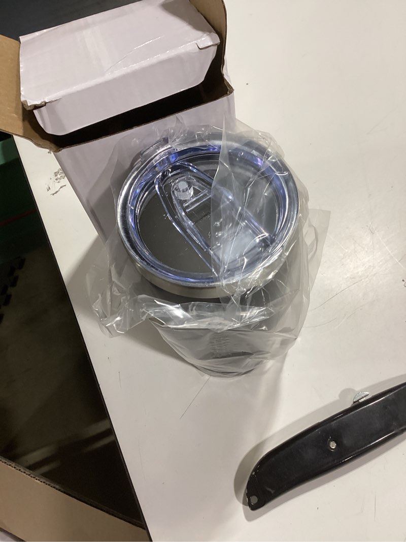 Condition photo showing Good Condition for Thank You for Being Awesome Tumbler,Thank You Gifts for Women Men 20oz Insulated Stainless Steel Travel Tumbler with Lid and Straw Appreciation Gift with Keychain (Black,60 Pieces)
