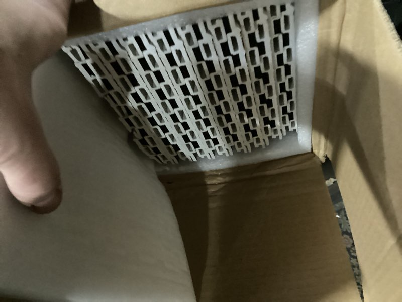 Condition photo showing Good Condition for art3d wpc wainscoting panels, 16-pack 48 x 6 inch 3d wall accents for interior wall decor, living room, bedroom, walnut 48" * 6" walnut 16