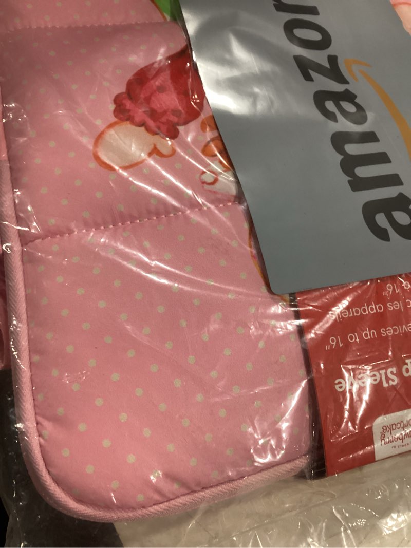 Condition photo showing New/Like New for sonix | puffy laptop sleeve | 15-16 inch, quilted pillow puffer laptop carrying case, computer sleeve | care bears pastel