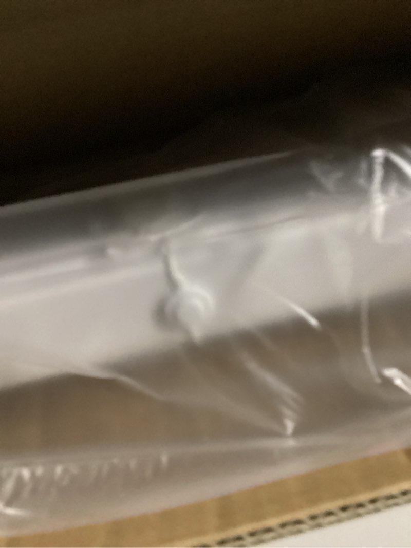 Condition photo showing New/Like New for unishades blinds for indoor windows 1" vinyl l-shaped slats cordless mini blinds for home, 31" w × 36" h - white white 31" w × 36" h