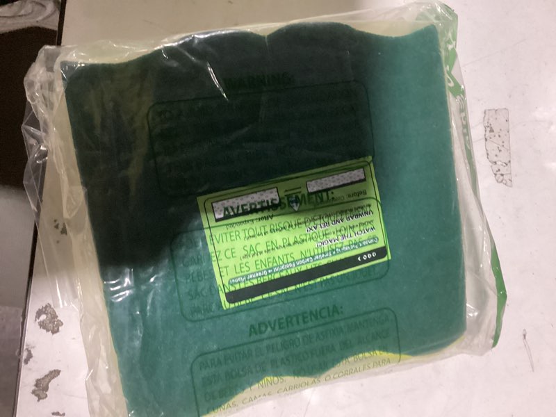 Condition photo showing New/Like New for AIDEA Heavy Duty Scrub Sponge-24Count, Sponges for Dishes, Heavy Duty Cellulose Sponge, Cleans Fast Without Scratching, Cleaning Sponges for Everyday Jobs for Dishes, Pots, Pans