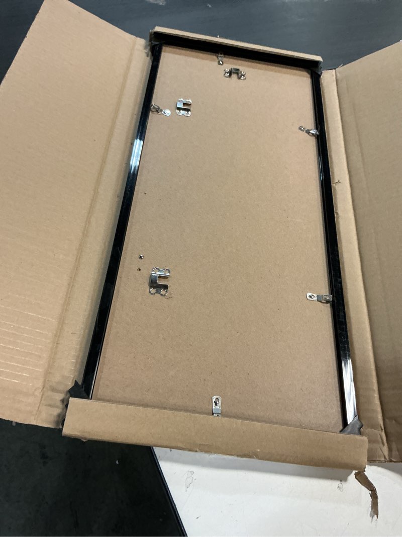 Condition photo showing Good Condition for LaVie Home 10x24 Picture Frame Black, Panoramic Picture Frame for Wall Decoration, Classic Black Minimalist Style Suitable for Decorating Houses, Offices, Hotels?1 Pack? 10x24 Black