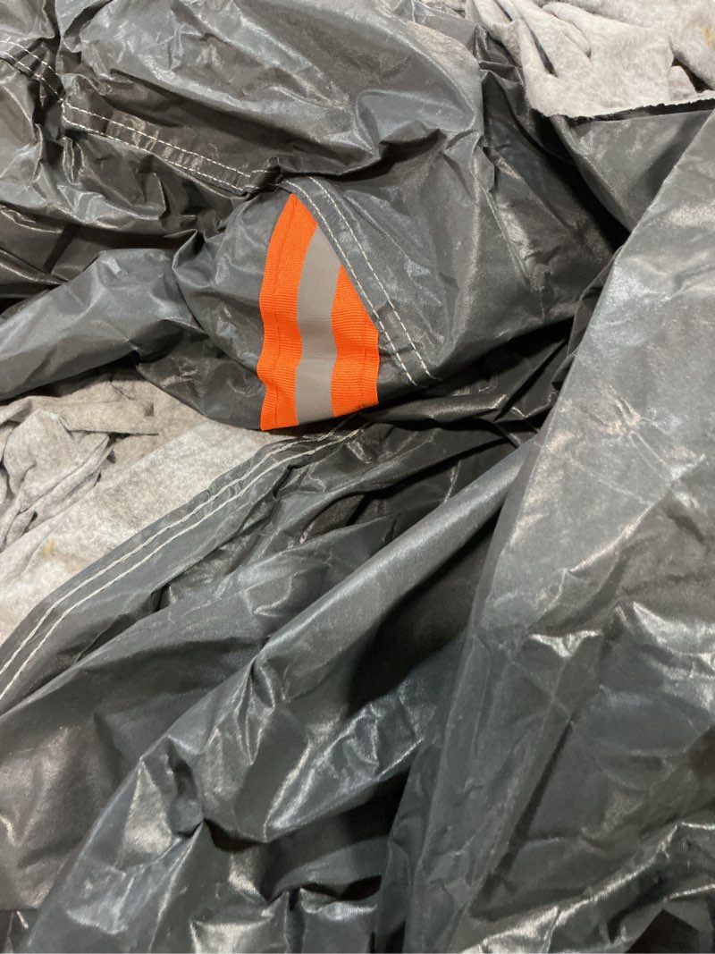 Condition photo showing As Is for Similar Truck Cover Waterproof All Weather,Outdoor Car Cover Sun Uv Rain Protection,Universal Fit for Chevy Silverado Dodge Ram 1500 Ford F150,Maverick,Fit Truck-Length 233\" to 245\" T11-Fit Truck-Length (233\" to 245\" ) Silver