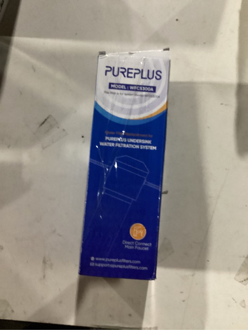 Condition photo showing New/Like New for PUREPLUS WFC5300A Under Sink Water Filter, 22000 Gallons, 99.99% Chlorine Reduction, NSF/ANSI Certified, Replacement for WFS5300A Under Counter Water Filtration System