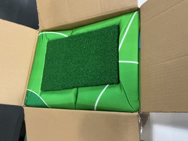 Condition photo showing New/Like New for Golf Chipping Game Set – Portable Golf Practice Mat with 28 Balls, 2 Putters, Putting Mat & Carry Bag – Indoor Outdoor Backyard Golf Set for Kids, Dads & Family Fun