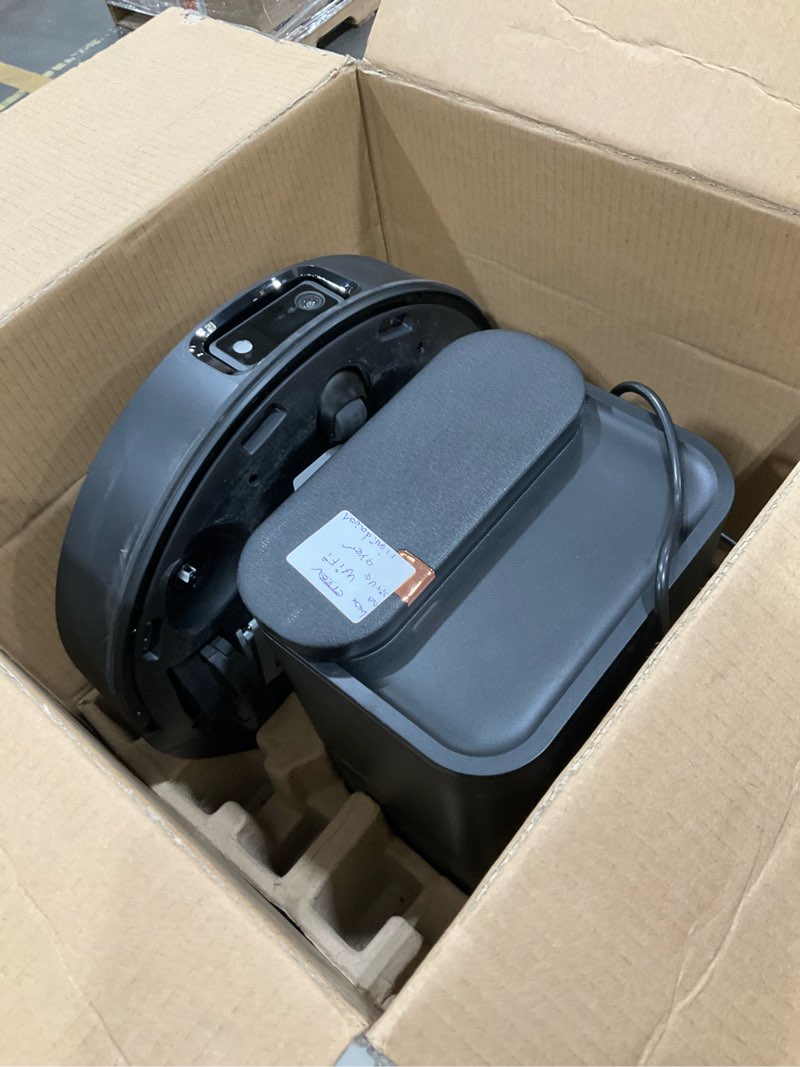 Condition photo showing As Is for iRobot Roomba Plus 504 Vac Robot Vacuum with AutoEmpty Dock - Superior Power-Lifting Suction, Anti-Tangle Dual Rubber Brushes, Perfect for Pet Hair, Self-Empties for 75 Days, Avoids Obstacles, LiDAR