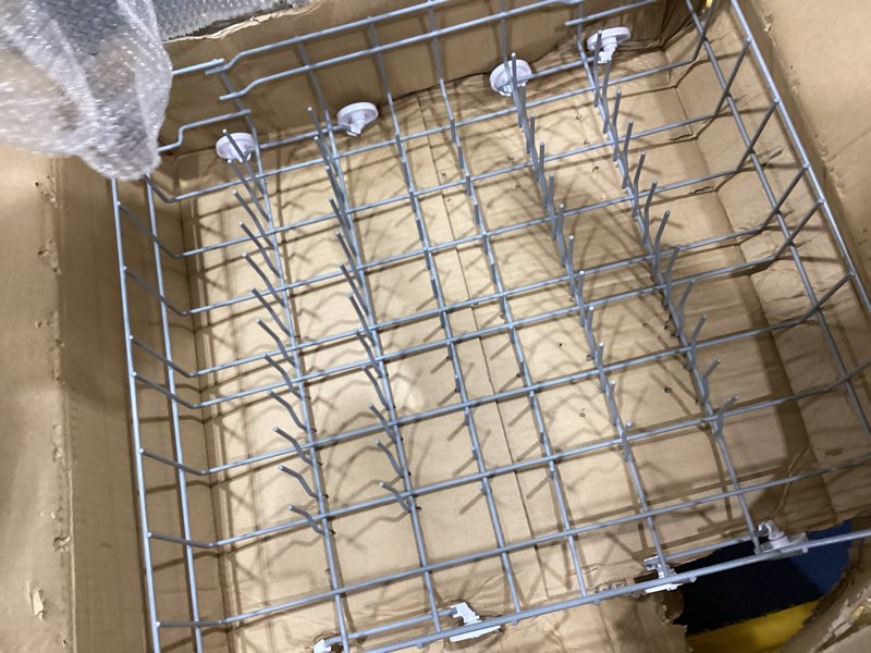 Condition photo showing Good Condition for dd82-01384a dishwasher lower rack replacement for samsung dw80r2031us, dw80r2031ug, dw80n3030us, dw80n3030ub, dw80n3030uw, dw80m2020us series – exact oem dimensions 22.5”x20.5” dishwasher bottom rack