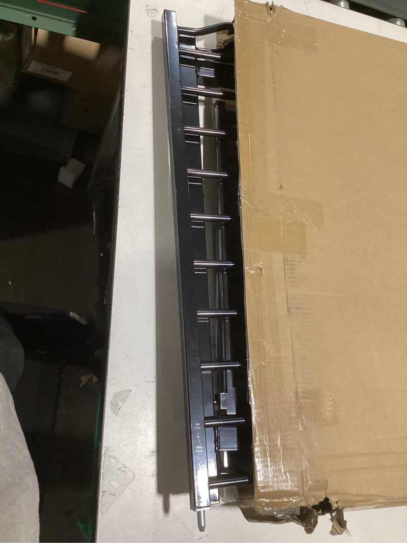 Condition photo showing Good Condition for 48-53 Inch Extra Wide Baby Gate, Walk Through Safety Gate for House Doorways & Banisters, Black Heavy-Duty Metal with Extension Kit Black 48"-53"/122-134CM