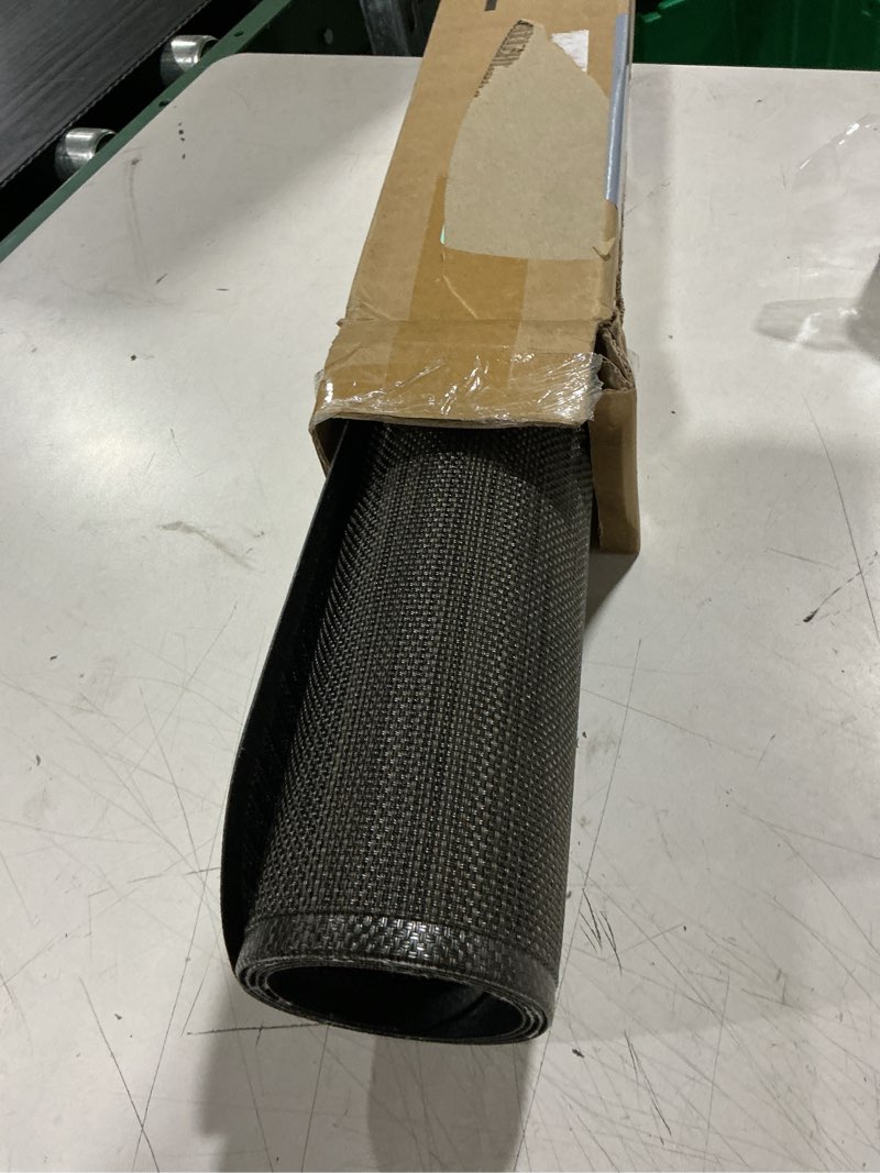 Condition photo showing As Is for high quality home office chair mat 