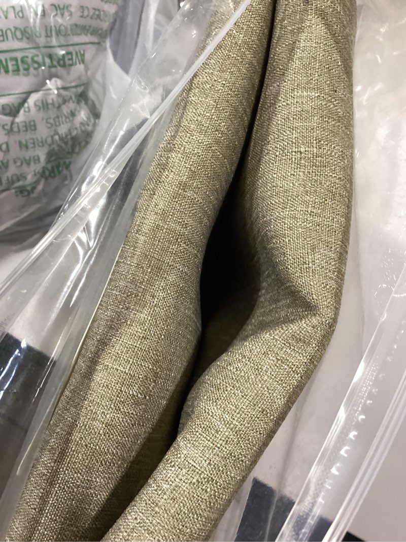 Condition photo showing Good Condition for veblandy rectangle tablecloth linen textured waterproof & stain resistant table cloth wrinkle free d