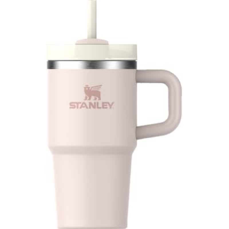 stanley 20 -fl oz stainless steel insulated water bottle - rose quartz