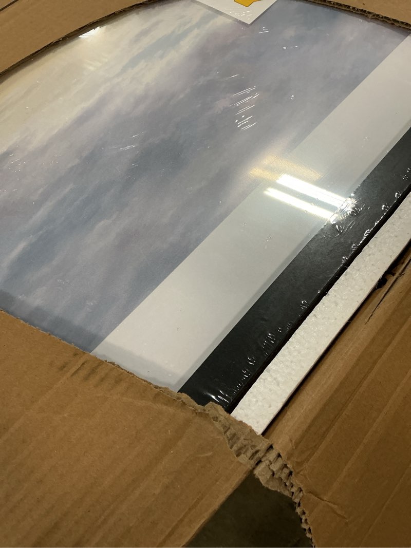 Condition photo showing New/Like New for vnvnk 20x28 frame black, perfect for 20x28 inch picture without mat or 16x24 inch picture with mat, home wall decor picture frame-1 pcs 20x28 black
