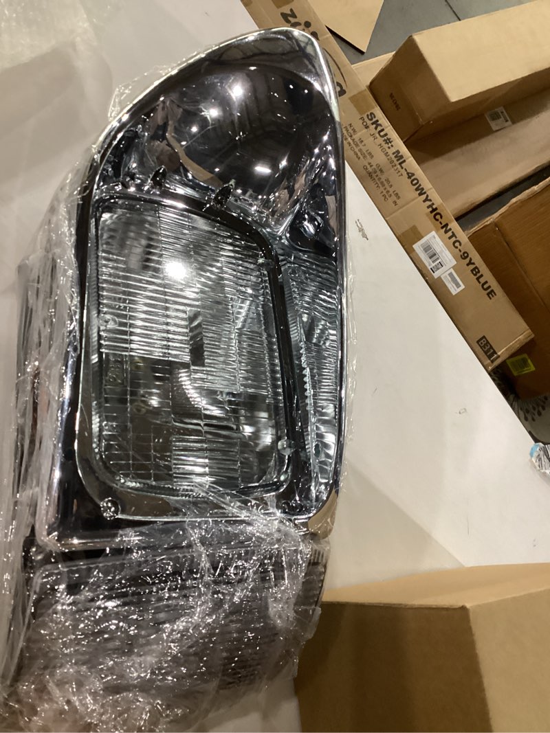 Condition photo showing As Is for High Soar LED Headlights Assembly for International 5900 9200 9400,Headlamp Front High and Low Beam Turn Signal Projector Replacement Left and Right(A Pair)