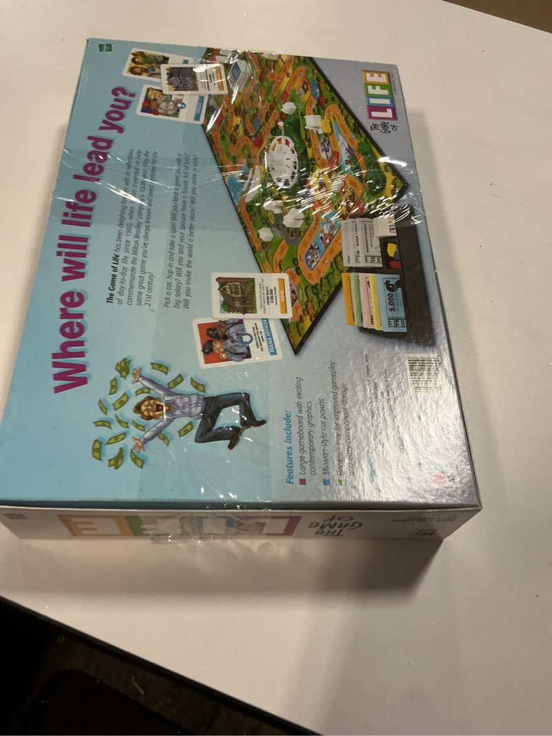 Condition photo showing As Is for Hasbro Gaming The Game of Life Game