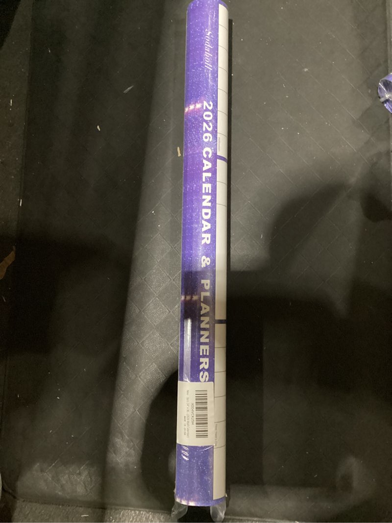 Condition photo showing New/Like New for 3pcs 24" x 36" 2026 Wall Calendar Dry Erase - Large Starry Sky Calendar Wet & Dry Erasable Laminated 12 Month Annual Yearly Planner, Reversible, Horizontal/Vertical (2026 Wall Calendar)