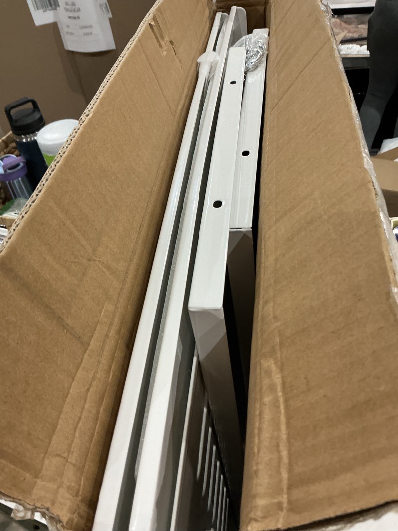 Condition photo showing Good Condition for upgraded ptac wall sleeve, 26.1”l x 15.5“w metal wall sleeve with exterior grille for packaged terminal air conditioners, ventilation & drain hole design, noise-reducing waterproof